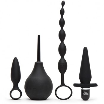 Fifty Shades of Grey - Pleasure Overload Starter Anal Kit (4 Piece Kit)