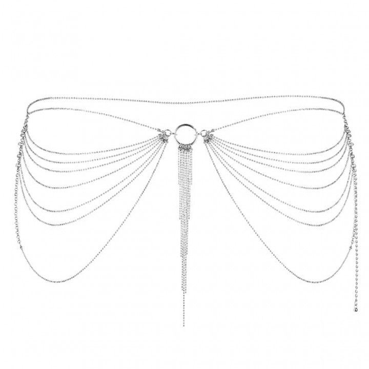 Bijoux Indiscrets - Magnifique Waist Jewelry Silver - Bijoux Indiscrets