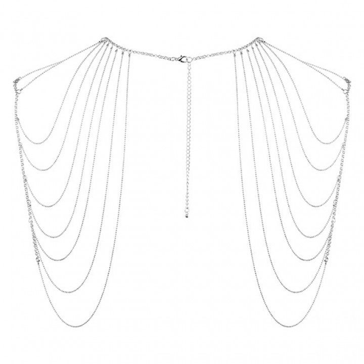 Bijoux Indiscrets - Magnifique Shoulder Jewelry Silver - Bijoux Indiscrets