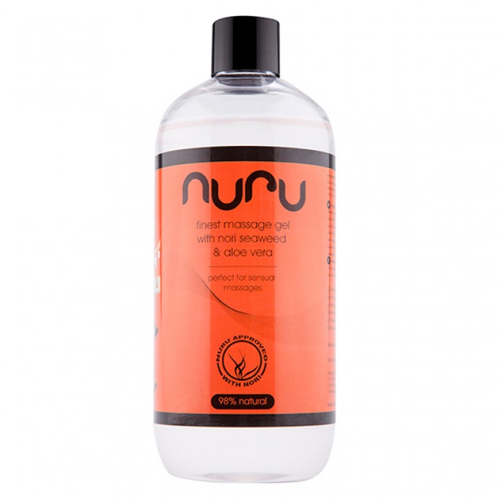 Nuru - Massage Gel with Nori Seaweed & Aloe Vera 500 ml - Nuru