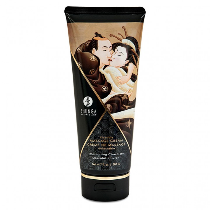 Shunga - Massage Cream Chocolate 200 ml - Shunga