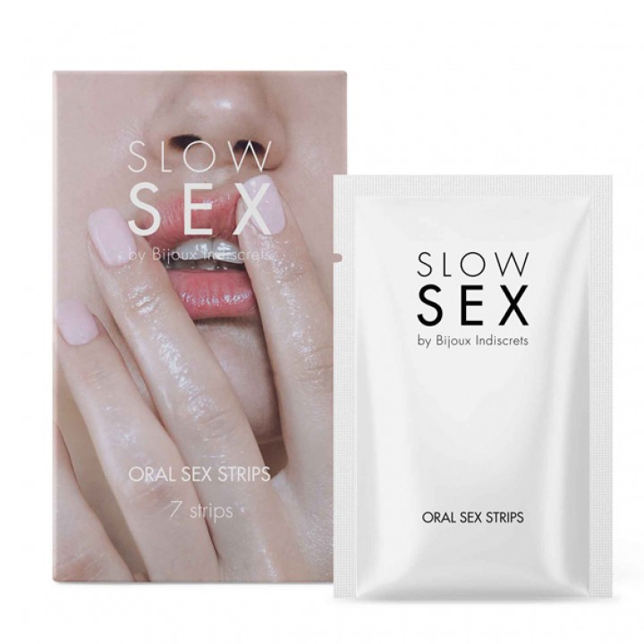 Bijoux Indiscrets - Slow Sex Oral Sex Strips - Bijoux Indiscrets