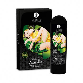 Shunga Lotus Noir stimulējošs gels pāriem 60 ml