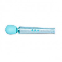 Le Wand - Petite All That Glimmers Rechargeable Vibrating Massager Blue