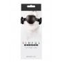 SINFUL SOFT SILICONE GAG BLACK - NS Novelties