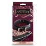 BONDAGE COUTURE COLLAR AND LEASH BLACK - NS Novelties