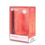 B-VIBE VIBRATING SNUG PLUG 1 ORANGE - b-Vibe