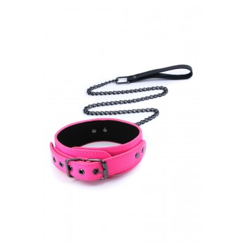 ELECTRA COLLAR & LEASH PINK