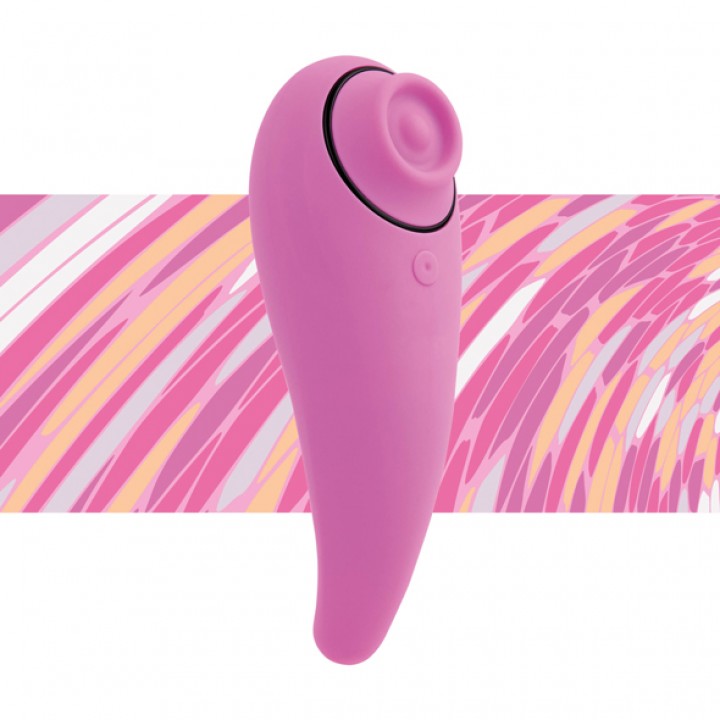 FeelzToys - FemmeGasm Tapping & Tickling Vibrator Pink - FeelzToys