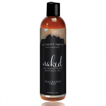 Intimate Earth Aromatherapy masāžas eļļa 120 ml Naked