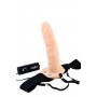 REALISTIC HOLLOW STRAP ON VIBRATOR 8INCH - Seven Creations