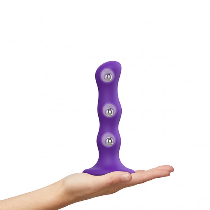 Strap-On-Me - Dildo Geisha Ball Purple M - Strap-On-Me