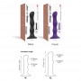 Strap-On-Me - Dildo Geisha Ball Purple XL - Strap-On-Me