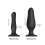 Strap-On-Me - Inflatable Dildo Black - Strap-On-Me