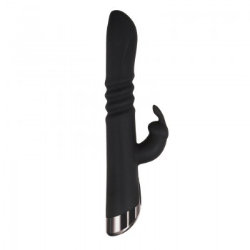 Evolved - Rapid Rabbit Stotende Vibrator - Zwart Evolved - Rapid Rabbit Stotende Vibrator - Zwart