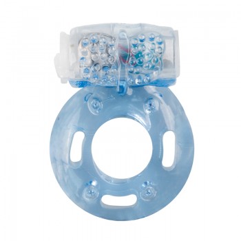 Vibrating Cockring with Studded Clitoral Stimulator