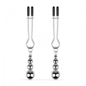 Bedroom Fantasies - Nipple and Clitoris Clamps - Silver Bedroom Fantasies - Nipple and Clitoris Clamps - Silver
