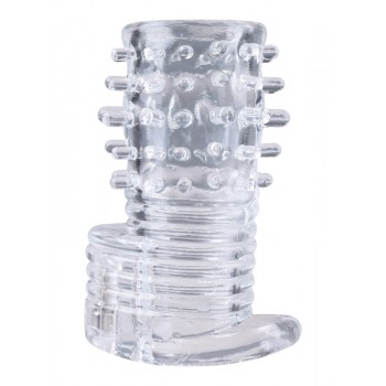 Clear Sensations Vibrating Textured Erection Sleeve