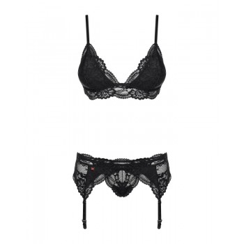 3-Piece Lace Lingerie Set