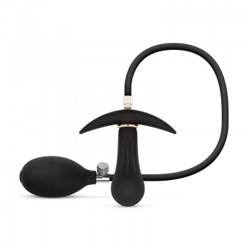 Anal Collection - Inflatable Butt Plug with Pump 8 cm - Black Anal Collection - Inflatable Butt Plug with Pump 8 cm - Black