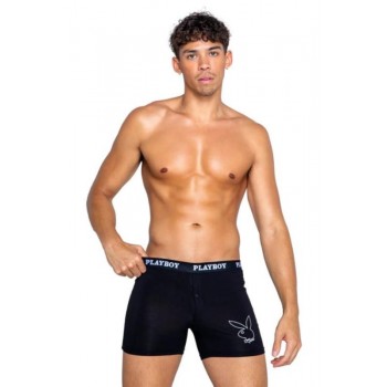 Playboy Lingerie - Mens Tuxedo Boxer - Black Playboy Lingerie - Mens Tuxedo Boxer - Black
