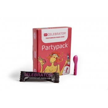 My Celebrator - Toothbrush Makeover Ten-Piece Party Pack - Pink My Celebrator - Toothbrush Makeover Ten-Piece Party Pack - Pink