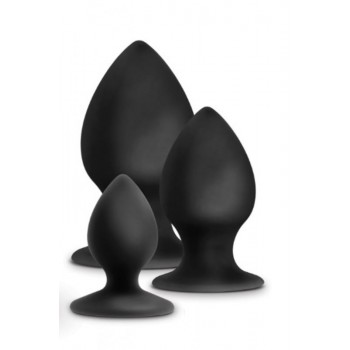 Anal Adventures Platinum - Anal Stout Plug Kit Anal Adventures Platinum - Anal Stout Plug Kit