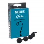 Nexus - Excite Medium Silicone Anal Beads Black - nexus