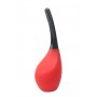 MENZSTUFF 9 HOLE ANAL DOUCHE RED/BLACK - Dream Toys