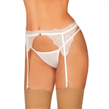 Obsessive - Bianelle garter belt white L/XL