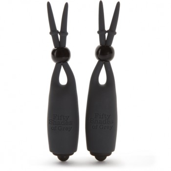 Fifty Shades of Grey Sweet Tease - Fifty Shades of Grey - Vibrating Nipple Clamps Black