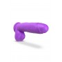 NEO 10 INCH DUAL DENSITY DILDO NEON PURPLE - Blush