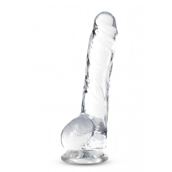 NATURALLY YOURS 8" CRYSTALLINE DILDO DIAMOND