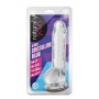 NATURALLY YOURS 8" CRYSTALLINE DILDO DIAMOND - Blush