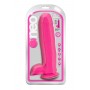 NEO 11 INCH DUAL DENSITY DILDO NEON PINK - Blush