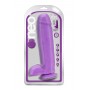 NEO 11 INCH DUAL DENSITY DILDO NEON PURPLE - Blush