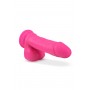 NEO 8 INCH DUAL DENSITY DILDO NEON PINK - Blush