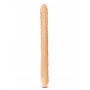 B YOURS 18INCH DOUBLE DILDO BEIGE - Blush