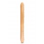 B YOURS 18INCH DOUBLE DILDO BEIGE - Blush
