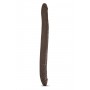 DR. SKIN 16INCH DOUBLE DILDO CHOCOLATE - Blush