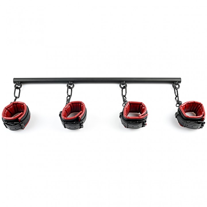Sportsheets - Saffron Spreader Bar & Cuff Set - Sportsheets Sportsheets - Saffron Spreader Bar & Cuff Set - Sportsheets