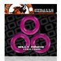 Oxballs - Willy Rings 3-pack Cockrings Hot Pink - Oxballs