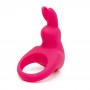 Happy Rabbit - Rechargeable Vibrating Rabbit Cock Ring Pink - Happy Rabbit