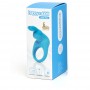 Happy Rabbit - Rechargeable Vibrating Rabbit Cock Ring Blue - Happy Rabbit