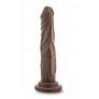 DR. SKIN REALISTIC COCK 7.5 CHOCOLATE - Blush