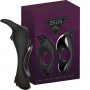 FeelzToys - Zeus Dual Vibe Cock Ring Black - FeelzToys