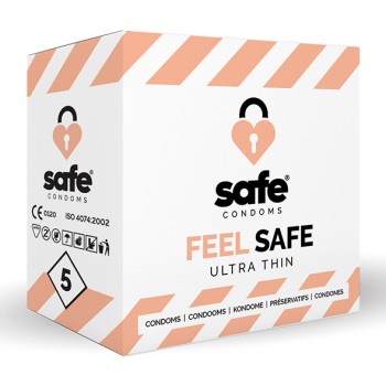 SAFE - Condoms - Ultra Thin (5 pcs)