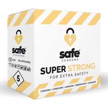 SAFE - Condoms - Super Strong (5 pcs)