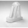 Masturbators ar vibrāciju 18cm balts Tenga - TENGA
