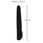 Black Push Thrusting Vibrator - You2Toys